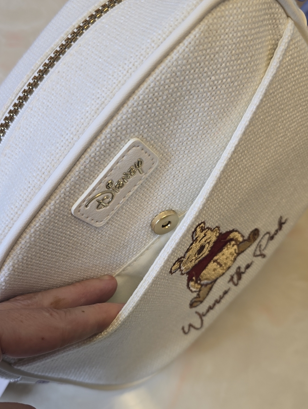 NWT Primark X Disney Winnie The Pooh Crossbody Purse Cream - Picture 7 of 10